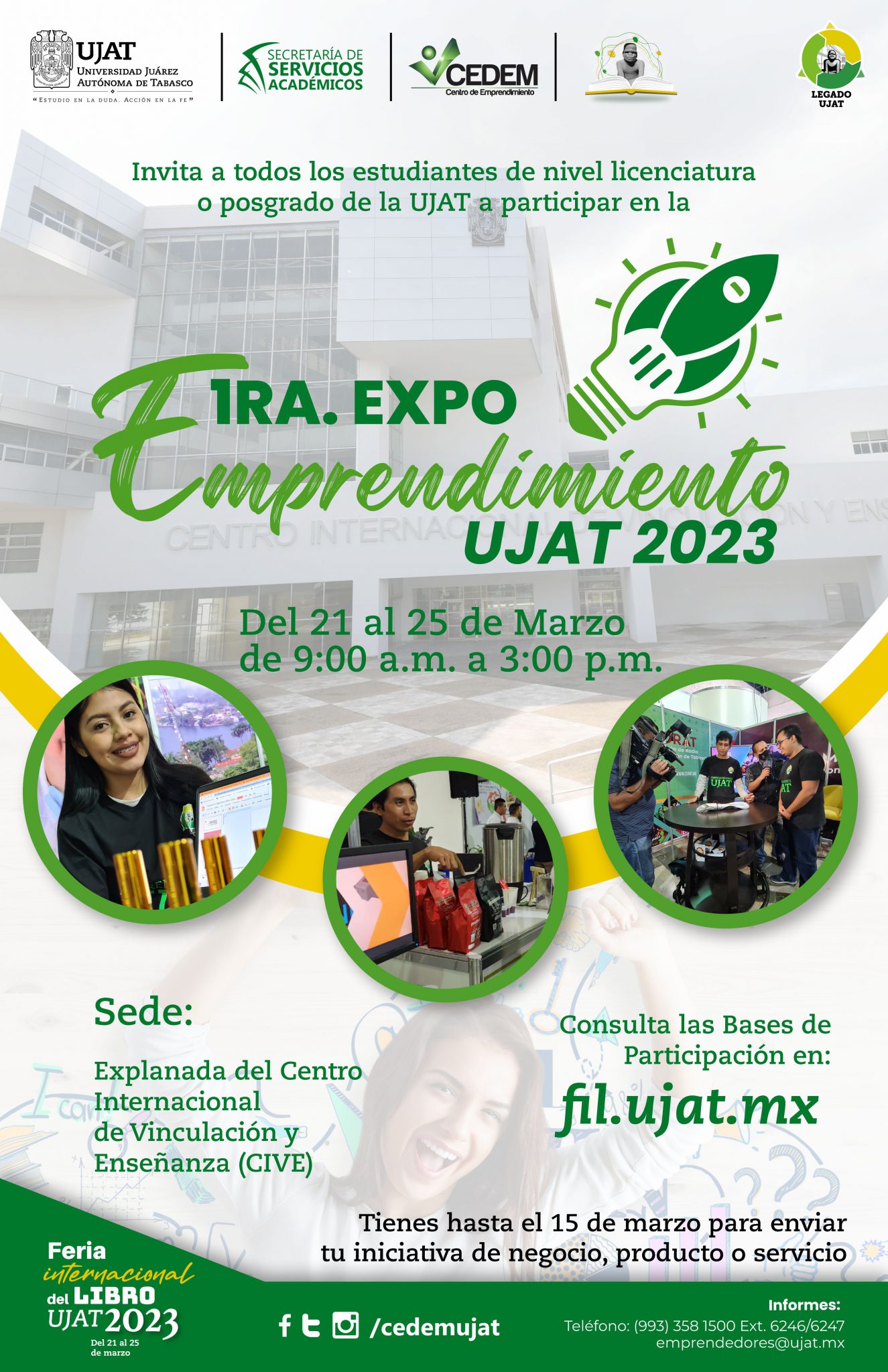 1era Expo Emprendimiento UJAT 2023 Filujat